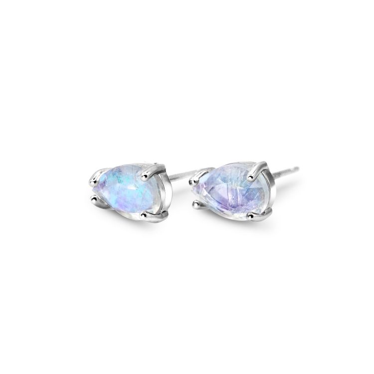Moonstone earrings moon tears drops pear magic june birth stone sterling silver fine jewelry birthstone rainbow natural gemstones gift for her gorgeous magical mystical