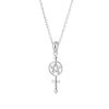 nz wicca wiccan pentagram pentacle key sword cross necklace fine jewellery sterling silver platine gift new zealand